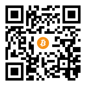 bitcoin:1PRn1kRu3BF918ygSVsL2NBnZ5nsdJjdbU black Bitcoin QR code