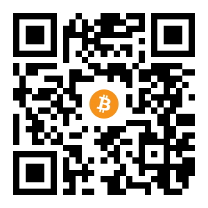 bitcoin:1PSAc3Bp2DgQLGf3jaG1xuoefjR1Wn82Sq black Bitcoin QR code