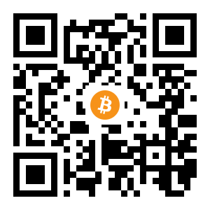 bitcoin:1PSM5Dk1g3MXWnS21MzJRsLa9faWxDVkg black Bitcoin QR code