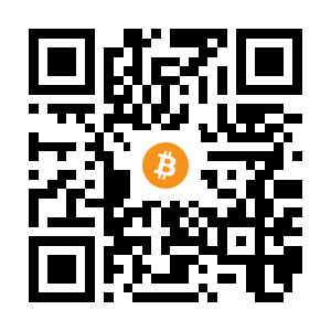 bitcoin:1PSgrdNEHJJcQCj8PtVbdsSD1nZcHomKcE black Bitcoin QR code