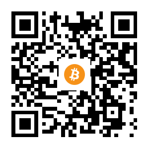bitcoin:1PWyNriduEQd6JUQQhV6rfYVENmXdSvcv2 black Bitcoin QR code