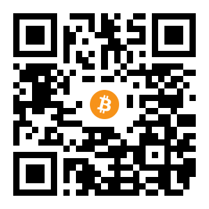 bitcoin:1PYsbfbfutqBpvpFgCQo35wL9LoDueDeWf black Bitcoin QR code