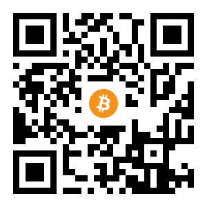 bitcoin:1PZWLfmnSQ4jcxeY4KUBxDHn1P7dHEsNRx black Bitcoin QR code