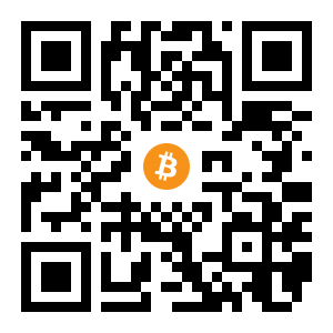 bitcoin:1Pb9xW6pyAYdWZH2sK2tz2wFnRecLRdWs9 black Bitcoin QR code