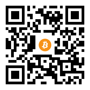 bitcoin:1PbwkwDbDVHjF9KvHrU5vcsup2Pbvg4R7g black Bitcoin QR code