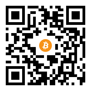 bitcoin:1Pc9gjNhrrsycyXu8umCtKR9DGckko5d8B black Bitcoin QR code
