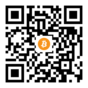 bitcoin:1PcBhkQT1mbsvr8n9ND48sPQJH8wmSGsfz black Bitcoin QR code
