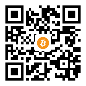 bitcoin:1PcYhSNZhaYH6mSkAuLjb5JeiCHFeedqtm black Bitcoin QR code