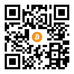 bitcoin:1PdC23afzuFNuABH3uSdTbahiiLiZBJFiw black Bitcoin QR code