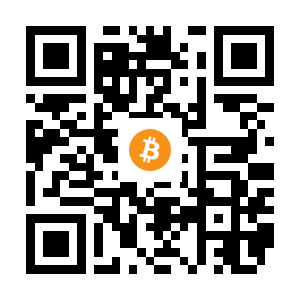 bitcoin:1PdjUgdwj7UgtPtmZ6AbvSeSjPe5wnWpi9 black Bitcoin QR code