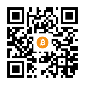 bitcoin:1PfJZR7wzRSfSHJr3AP82ZkWCPDabifvJN black Bitcoin QR code