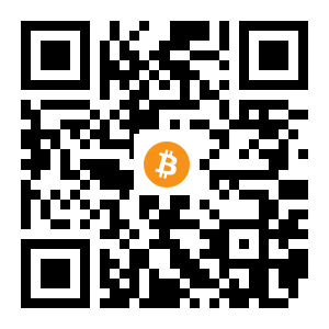 bitcoin:1PfQgEYbF6AppwxVtQYSsjvUg4gQvrTppN black Bitcoin QR code