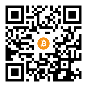 bitcoin:1PfiGbH2p9yqEE6mgLxDh9L4wABVRQTrMR black Bitcoin QR code
