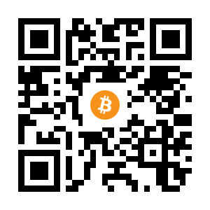 bitcoin:1Pg5z5XTPRhd8chAg3c6rCrh8SQ1mFw244 black Bitcoin QR code