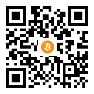 bitcoin:1PgDk3U3Nj3xdRZJ4Yo5gFyLk4YdFm58Hn black Bitcoin QR code