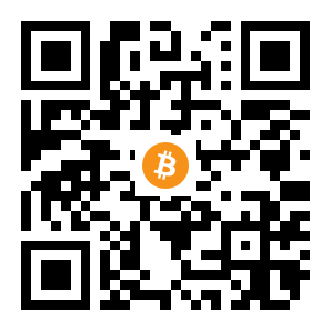 bitcoin:1PhZqPdx4uKqXVRYUR1enaNTQavurNux7h black Bitcoin QR code