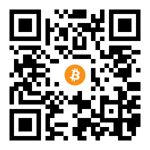 bitcoin:1Pi4y4TMyDJAJoPiVhDxhQRPfo6sV1LjQa black Bitcoin QR code