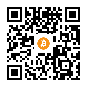 bitcoin:1PiWeqfRaqu5porqVAACRk1tcyPcxBK7q4 black Bitcoin QR code