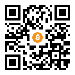 bitcoin:1PiX3Hh7n9VNArYtTiCLg5iWyecyNA3bb black Bitcoin QR code