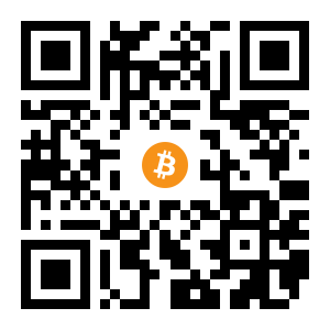 bitcoin:1PjLkShzScWJoPrctPRqZ54nLo2vhN2aE5 black Bitcoin QR code