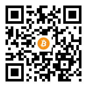bitcoin:1PmGkrjrmLCEn672k699fzYieWciBJyoHX black Bitcoin QR code
