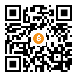 bitcoin:1Po1UGXKTB8ht91yGshKz1WUV45nTKZLsD black Bitcoin QR code