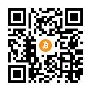 bitcoin:1PqBfFdwNGEMoG8rgaKbgF6EhgzZFn85rQ black Bitcoin QR code