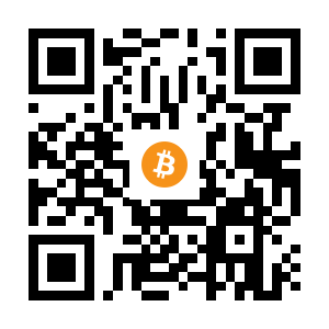 bitcoin:1PqnnoCCUuo7NF7qEXA6SHjVfzerJeZ7ic black Bitcoin QR code