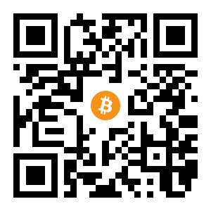 bitcoin:1PrS6pTDDUFY1MiCEhNfzPjivEvdQJHuPU black Bitcoin QR code