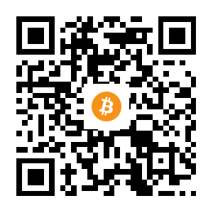 bitcoin:1PsA5XUHXQ2hMmgRVrmtGoaA1e4BhVc4yh black Bitcoin QR code