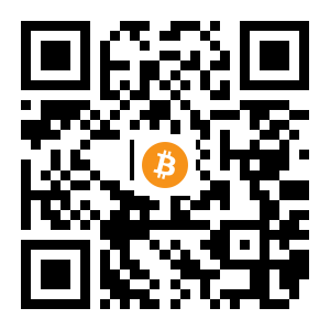 bitcoin:1PtsK4eGgz2xTZYfYG5sbATBF9ZHvmAwF6 black Bitcoin QR code