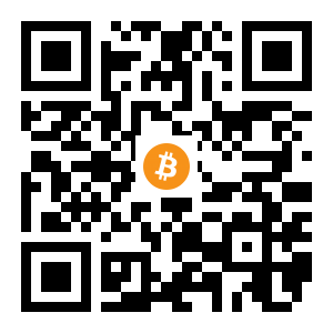 bitcoin:1PvjC1umAa693WhobsSHJXouqW1TrvtCXq black Bitcoin QR code