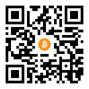 bitcoin:1PxfvcEtkdkJe9xQnRy39NGZWsjHuopKf7 black Bitcoin QR code