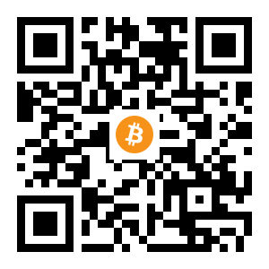 bitcoin:1Py1xREuiTDKs31xMR7PPdn4dhbZY977Pq black Bitcoin QR code