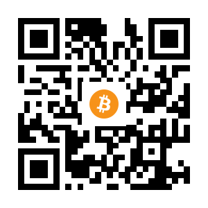 bitcoin:1PyYeafrniUDEihSDzx7buh4tFJvqmFc1U black Bitcoin QR code