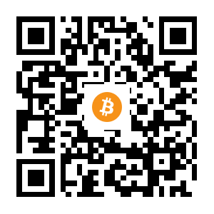 bitcoin:1PyrdenzY2Rmg4zjCqnXBMtoZRiZxxiBN8 black Bitcoin QR code