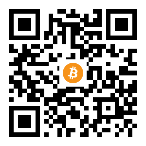 bitcoin:1PzawdEbVRhYU3Ryf3G73i2szF8cRNGLvr black Bitcoin QR code