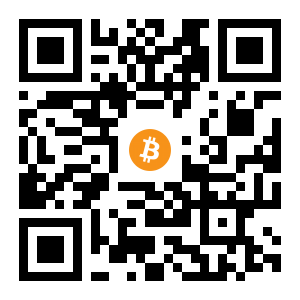 bitcoin:1Q21BXTX46NojmHGDoedNm4kWjwxvoao1D black Bitcoin QR code