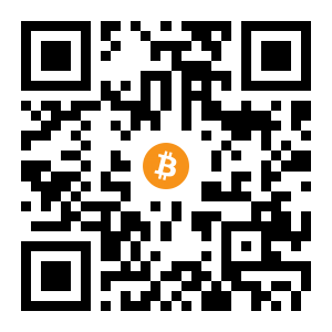 bitcoin:1Q2JmZTTpNXreHmWCKucrp42SYdbu4ns3t black Bitcoin QR code