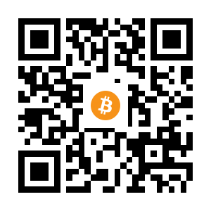 bitcoin:1Q2UxxuDXpuyT8uGSTTCynMDmU5JrDDJF6 black Bitcoin QR code