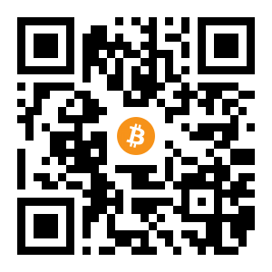 bitcoin:1Q3oMyNKHLHGrSDHv6hsrPe17tUwp9NYgE black Bitcoin QR code