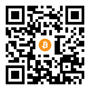 bitcoin:1Q493mkYSXZm6pP1SVTVNTwH2esPLZ3YUg black Bitcoin QR code