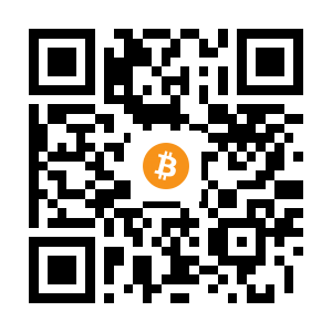 bitcoin:1Q4AGVWNKsH6yCXDShAwgSPvrRAhyLxZFS black Bitcoin QR code