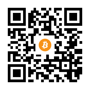 bitcoin:1Q4BSWbttJkcrBaiZPL2qxqpV3uxygewpG black Bitcoin QR code