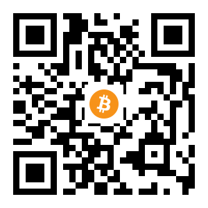 bitcoin:1Q5WRux98TmF6ZzgnrzHFwwCwbW5Xpkqvc black Bitcoin QR code