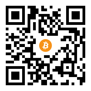 bitcoin:1Q5f5ASZYKFjwKZHmqHHYr4psV4TigU5aB black Bitcoin QR code