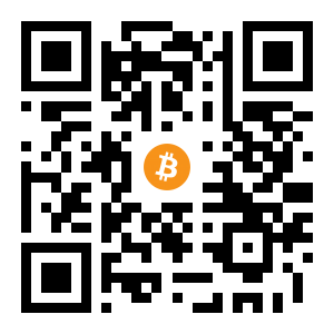 bitcoin:1Q6YYXDFQXwdUWDyAenDSJ2FZb8SNNQyK7 black Bitcoin QR code