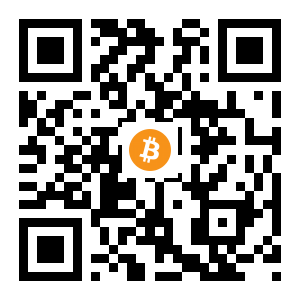 bitcoin:1Q7pmLcpksuiFffFWGREMJMpXLr7tvmNuh black Bitcoin QR code