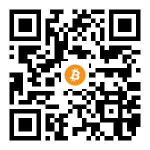 bitcoin:1Q8kuUGVUUDML7JdFegc7ZDubPgVFLjS1c black Bitcoin QR code