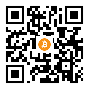 bitcoin:1Q9RAYKrq4j8VEyxF3P3jiCybQRdiHaQxv black Bitcoin QR code
